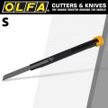OLFA MODEL 'S'  COMPACT CUTTER SNAP OFF KNIFE ALL STEEL BODY